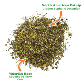 Meowijuana Kalico Kush Catnip & Valerian Root Blend Catnip (0.917 oz)