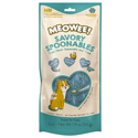 Meowee! Savory Spoonables with Tuna, Chicken & Duck Lickable Treat For Cat (4 tubes)