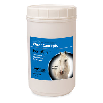 Wiser Concepts FootWise Hoof & Coat Support for Horses