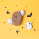 Zippypaws Halloween Coffin with Ghosts Burrow Toy For Dog