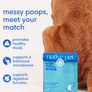 Native Pet Gutwell Power Poop, Digestion Support Supplement for Dogs (60 scoops)