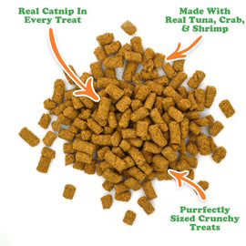 Meowijuana Crunchie Munchies Seafood Medley Flavor Catnip Treats (3 oz)