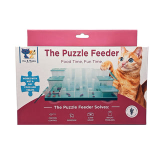 Ethical Doc & Phoebe Puzzle Feeder For Cat (10")