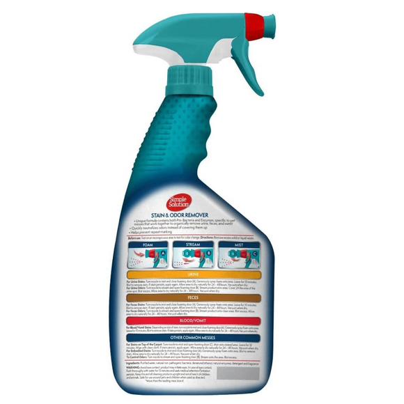 Simple Solution Stain and Odor Remover (32 oz)