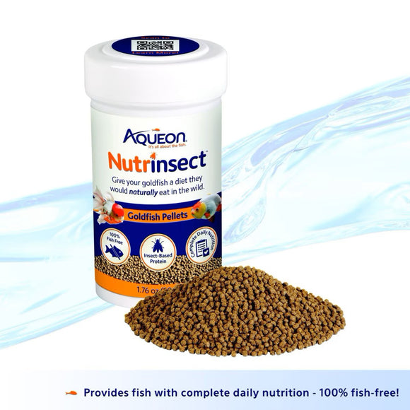 Aqueon Nutrinsect Goldfish Pellets (1.76 oz)