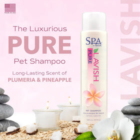 SPA by TropiClean Lavish Pure Shampoo for Pets (16oz)