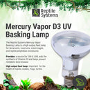 Reptile Systems Mercury Vapor D3 UV Basking Lamp