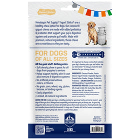 Himalayan Pet Supply Yogurt Sticks Peanut Butter Flavor Treats For Dog (4.8 oz)