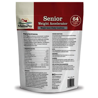 Manna Pro Senior Weight Accelerator for Horses (8 lb)