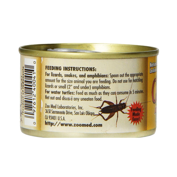 Zoo Med Can O' Crickets Reptile Food & Treat (1.2 oz)