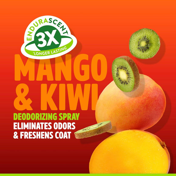 TropiClean EnduraScent Mango Kiwi Deodorizing Pet Spray For Dog & Cat (8 oz)