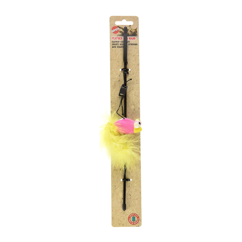 Ethical Feather Boa Wand Catnip Toy For Cat