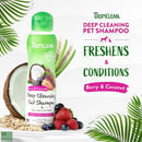 TropiClean Berry & Coconut Deep Cleansing Shampoo for Cats & Kittens (12oz)