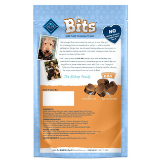 Blue Buffalo Blue Bits Soft Tempting Turkey Recipe Training Treats for Dogs (4 oz)