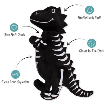 PetShop by Fringe Studio Trick Rawr Treat Plush Toy For Dogs