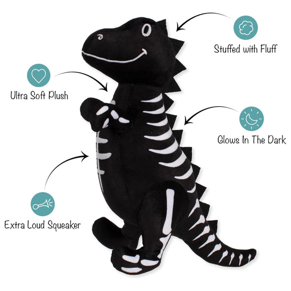 PetShop by Fringe Studio Trick Rawr Treat Plush Toy For Dogs