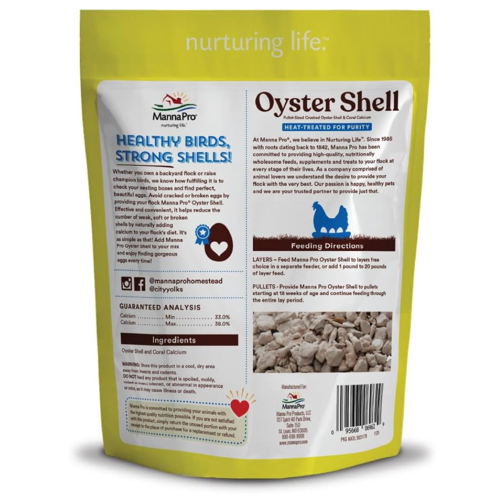 manna pro oyster shell