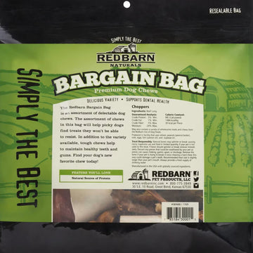 Redbarn Bargain Bad Assorted Dog Chews (2 lb)