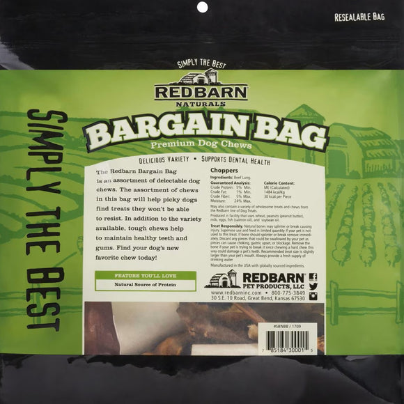 Redbarn Bargain Bad Assorted Dog Chews (2 lb)