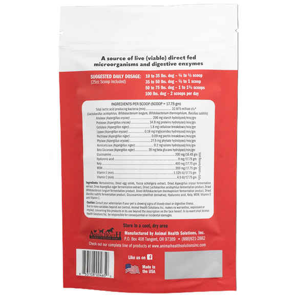 ProThrive Spunky Level II Probiotics (Digestive Enzymes & Joint Support Supplement) for Dogs