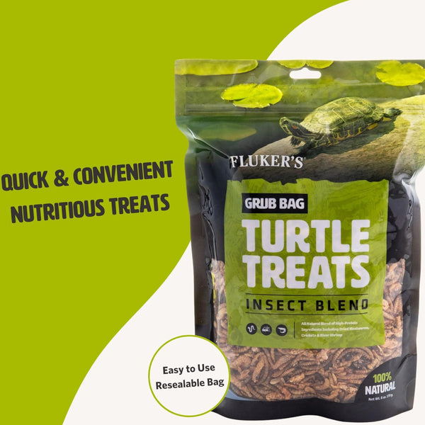 Fluker's Grub Bag Turtle Treats, Insect Blend 