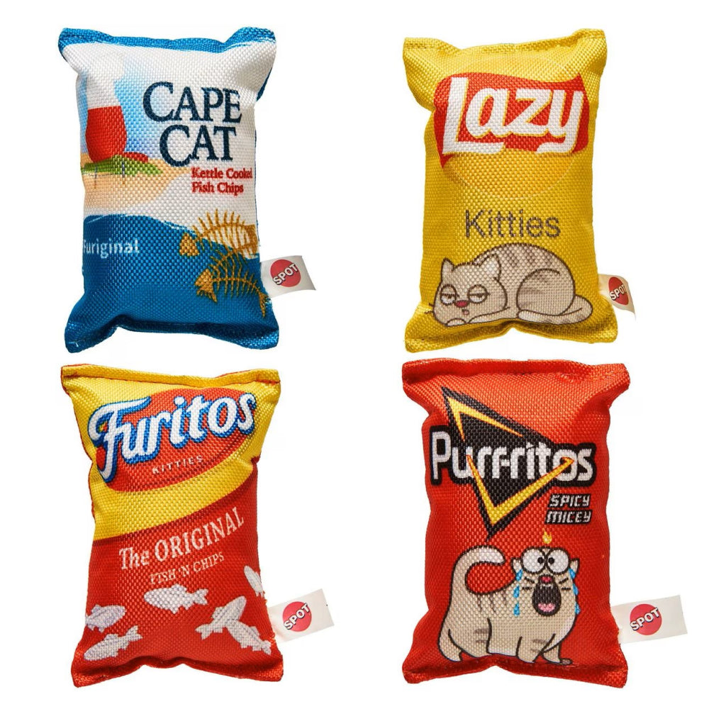 Ethical Fun food Kitty Chips Assorted Toy For Cat (5")