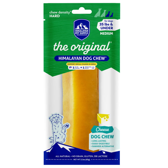 Himalayan Pet Supply Himalayan Dog Chew Original Yak Cheese Chew