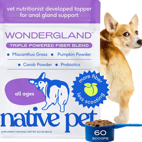 Native Pet Wondergland Anal Gland Support Supplement for Dogs