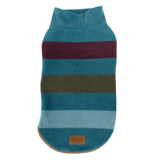 Pendleton Fitted Fleece Vest (Cabin Stripe Shale) For Dog