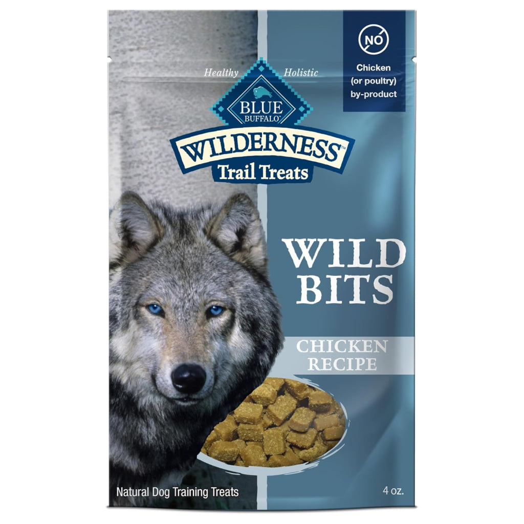 Blue Buffalo Wilderness Wild Bits Chicken Recipe Training Treats for Dogs (4 oz)