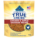 Blue Buffalo True Chews Chicken & Apple Sausage Recipe Treats For Dog (12 oz)