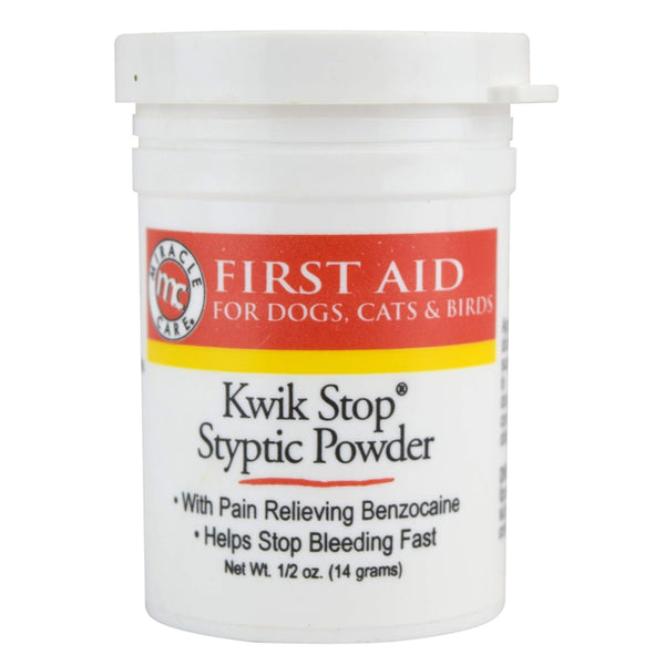 Miracle Care Kwik-Stop Styptic Powder for Dogs, Cats & Birds