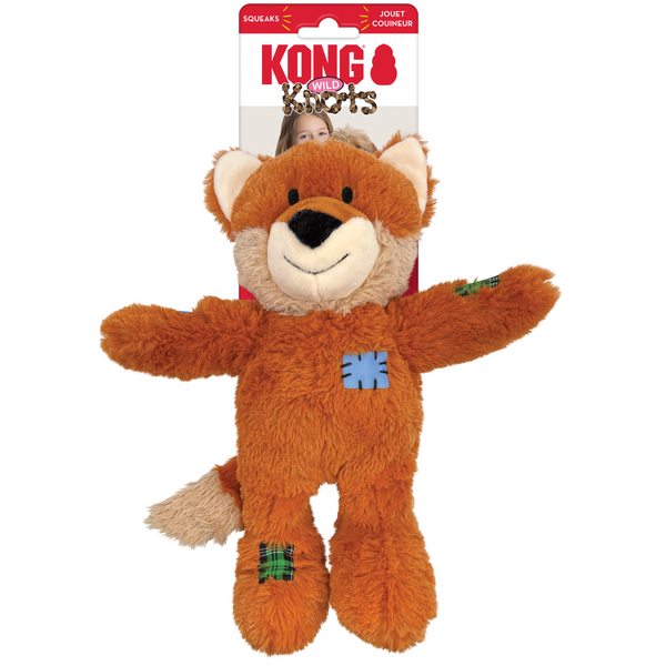 Kong Wild Knots Fox Toy For Dog (Medium/Large)