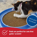 Bergan Turbo Scratcher Replacement Pads For Cat (2 pack)