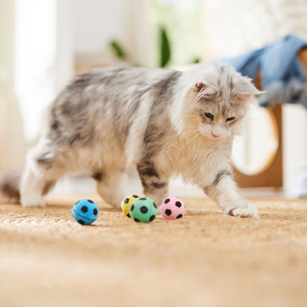 Ethical Sponge Soccer Balls Toy For Cat