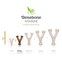 Benebone Rotisserie Chicken Flavor Wishbone Durable Chew Toy for Dogs