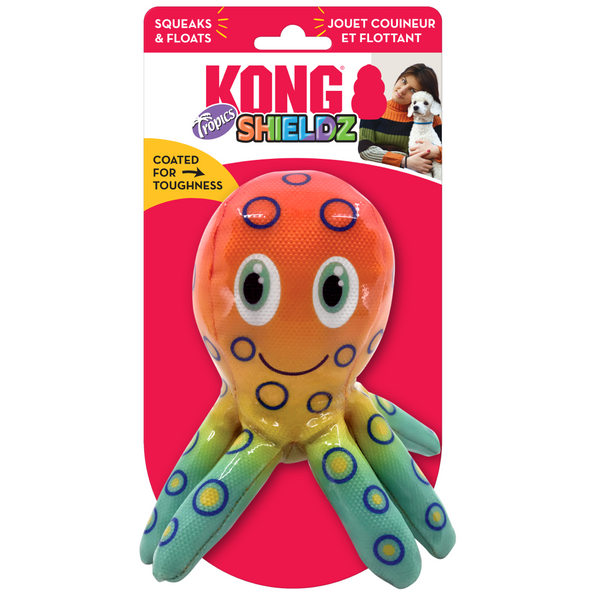 Kong Shieldz Tropics Octopus Toy For Dog