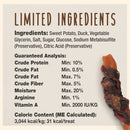 Cadet Gourmet Sweet Potato & Duck Wrapped Treats For Dog