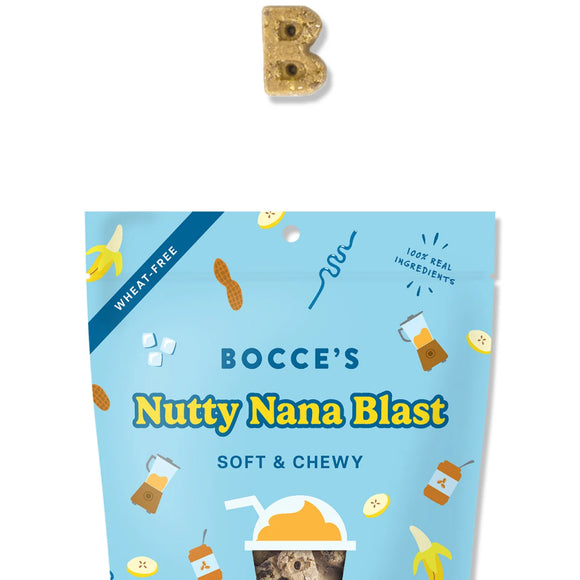 Bocce's Bakery Nutty Nana Blast Soft & Chewy Treats For Dog (6 oz)