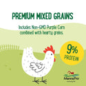 Manna Pro Farmhouse Favorites Sunflower Mix Up Premium Mixed Grains for Poultry (10 lb)