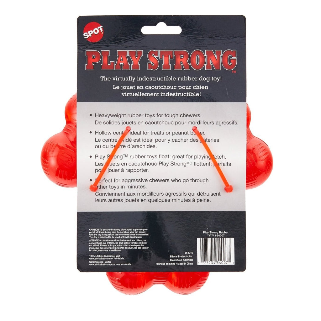 Ethical Play Strong Trident Toy For Dog  (6")