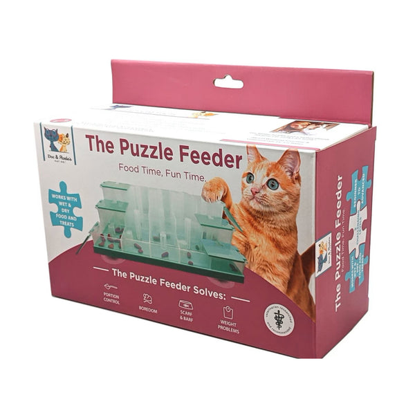 Ethical Doc & Phoebe Puzzle Feeder For Cat (10")