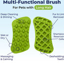 Furbliss Two-Sided Multi-Functional Brush for Pets with Long Hair