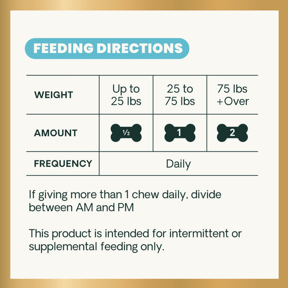 Senior 27+ Active Health Chews for Dogs