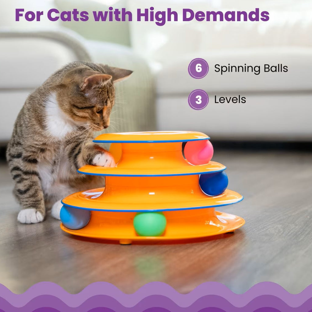 Catstages Tower Of Tracks Toy For Cat