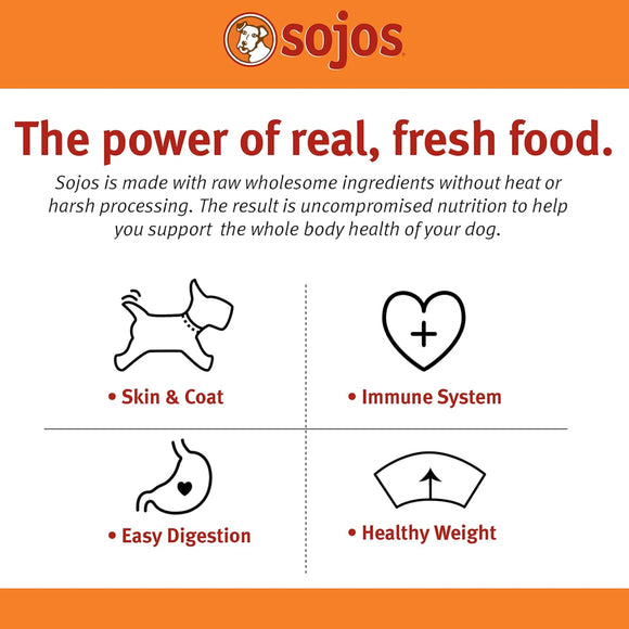 Sojos Complete Beef Recipe Freeze-Dried Adult Food For Dog