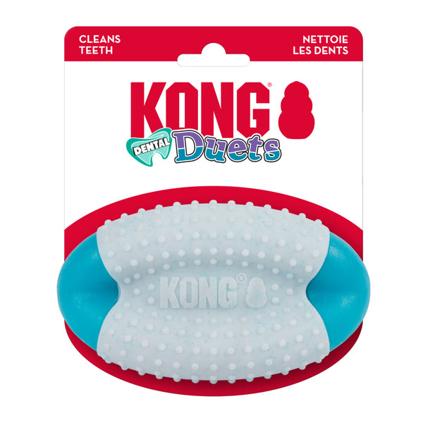 KONG Duets Dental Football Toy For Dog