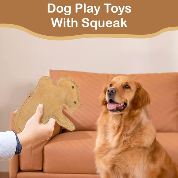 Ethical Dura-Fuse Leather Buffalo Toy For Dog (12")