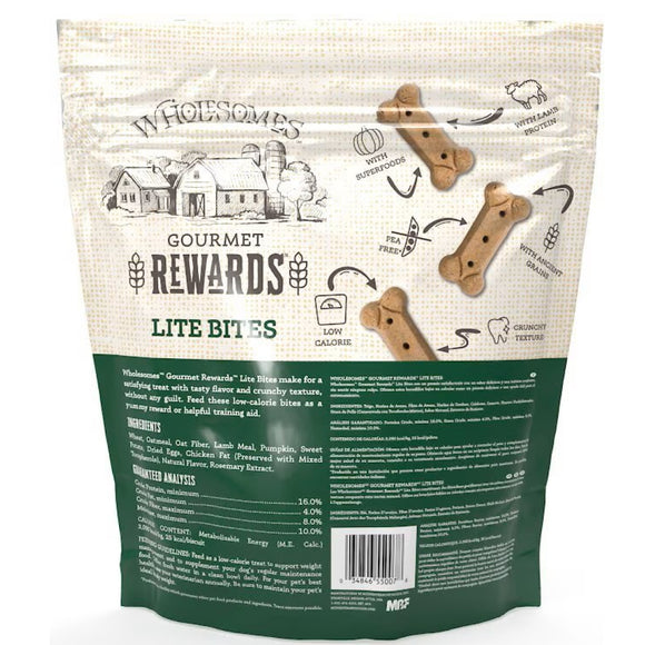 Wholesomes Gourmet Rewards Lite Bites Biscuit Treats For Dog