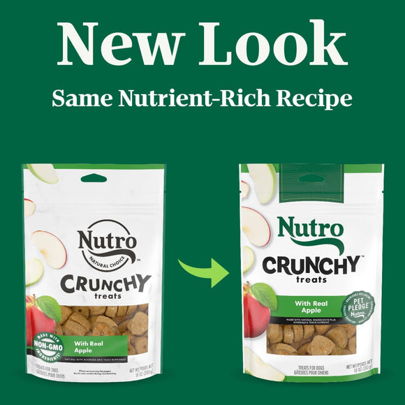 Nutro Crunchy Biscuits with Real Apple Treats For Dog